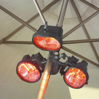 Elektrische parasol heater